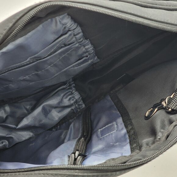 Norm Thompson Black Convertible Crossbody Sling Backpack - Picture 6 of 11